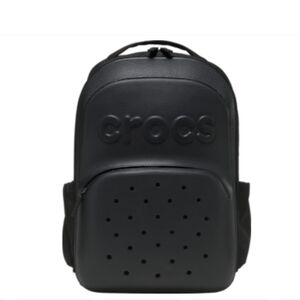 CROCS Backpack, black, great shape, fun for kids or any adult croc fans!